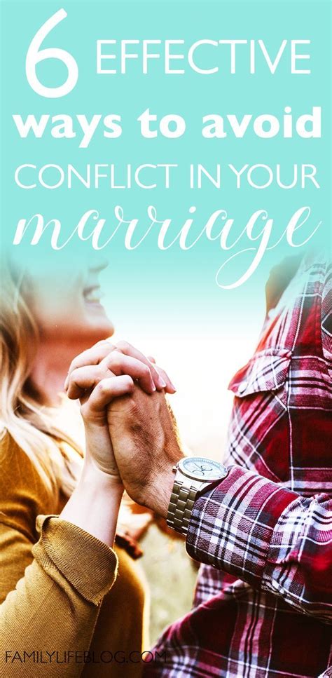 6 Effective Ways To Avoid Conflict In Your Marriage Marriage Advice Christian Marriage Advice