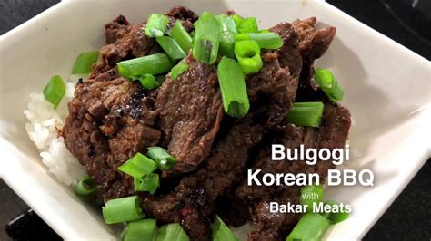 You can now save yourself the trip to a korean restaurant! Bulgogi Korean BBQ - YouTube