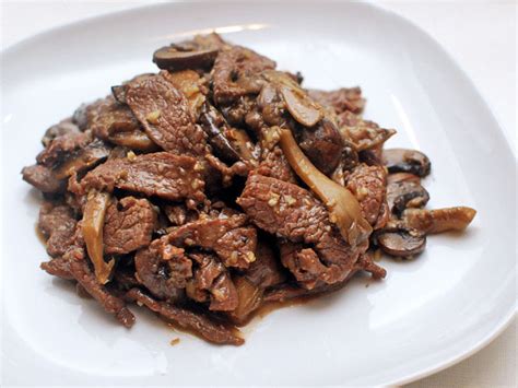 Easy Stir Fried Beef With Mushrooms And Butter Serious Eats