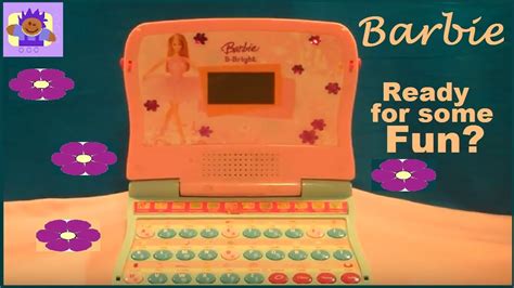 Barbie B Bright Toy Laptop By Mattel Youtube