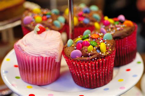 Free Images Food Produce Color Colorful Cupcake Baking Dessert