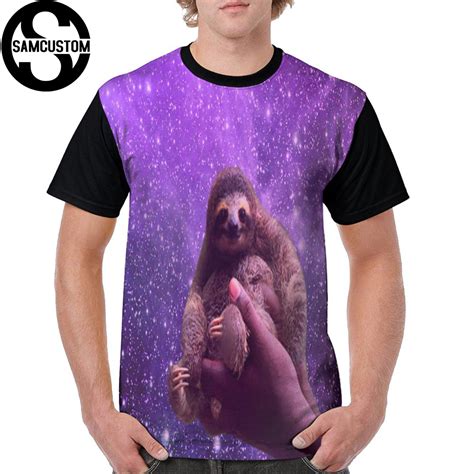Samcustom Men T Full Printing Sloth 3d Personalized Custom Creative