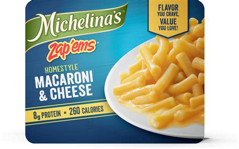Check spelling or type a new query. Zap'ems Homestyle Macaroni & Cheese - Michelina's Frozen ...
