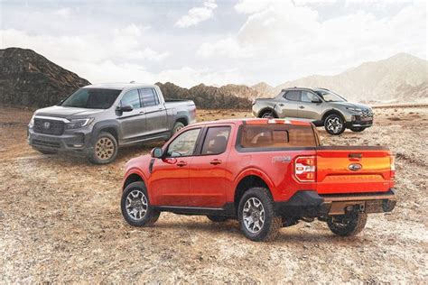 How The 2022 Ford Maverick Competes With Other Unibody Pickups