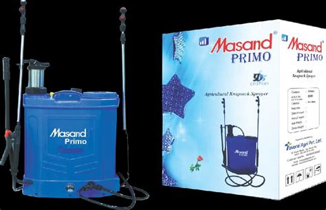 Masand Primo Hand Cum Battery Operated Knapsack Sprayer With Dual