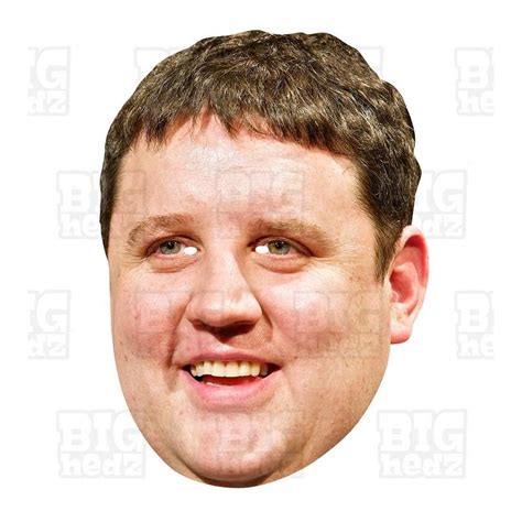 Homemade face mask protection at home. Peter Kay: Life-size card face mask. Comedy Genius!