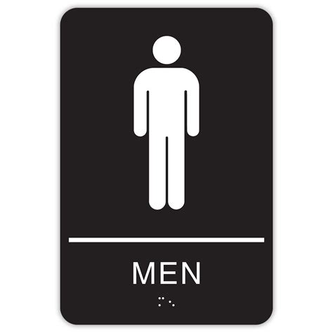 Men Sign Rounded Corners Identity Group
