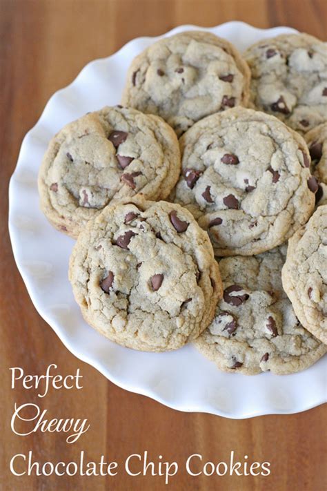 This is the perfect chocolate chip cookie!! Chewy Chocolate Chip Cookies - Glorious Treats