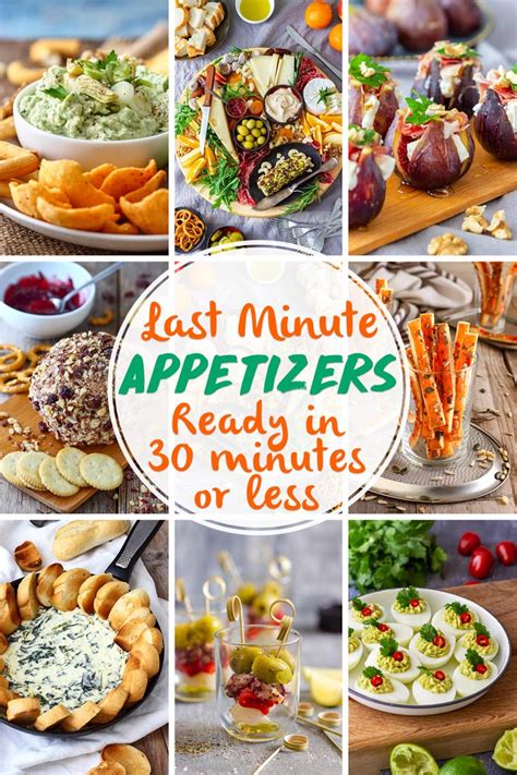 Last Minute Appetizers Ready In 30 Minutes Or Less Happy Foods Tube
