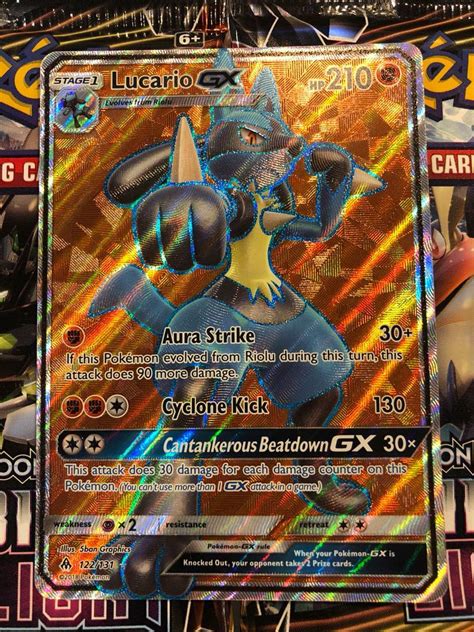 Jump to navigationjump to search. Pokemon Forbidden Light Lucario GX Full Art, Toys & Games, Board Games & Cards on Carousell