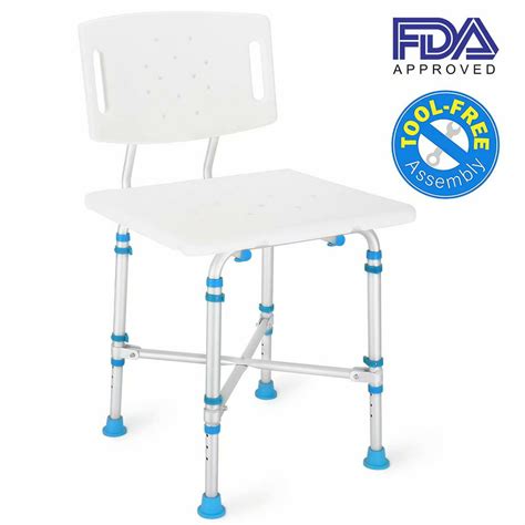 Health Line Heavy Duty Shower And Bath Chair With Removable Backrest 600