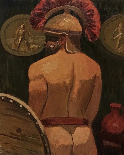 James Centurion Painting By Male Nude Artist Fine Art America