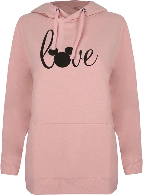 Disney Love Mickey Hood Sudadera Con Capucha Para Mujer Amazones Ropa