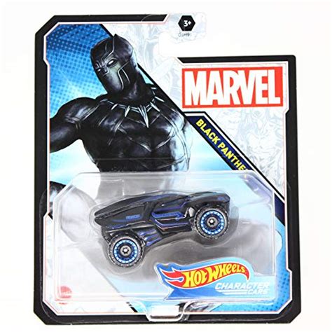 Hot Wheels Character Cars Marvel Black Panther Vehicle Toy Choo Choo
