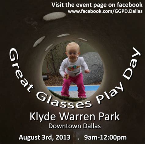 Great Glasses Play Day At Klyde Warren Park