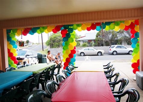 Balloon Decorations | Garage party decorations, Garage party, Balloon decorations party