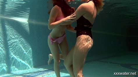 Olla Oglaebina And Irina Russaka Hot Teens Underwater