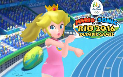 Peach At The Rio 2016 Olympics By Mariokero345 On Deviantart