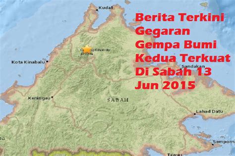 5 gempa bumi terbesar yang pernah terjadi di indonesia! Berita Terkini Gegaran Gempa Bumi Kedua Terkuat Di Sabah ...