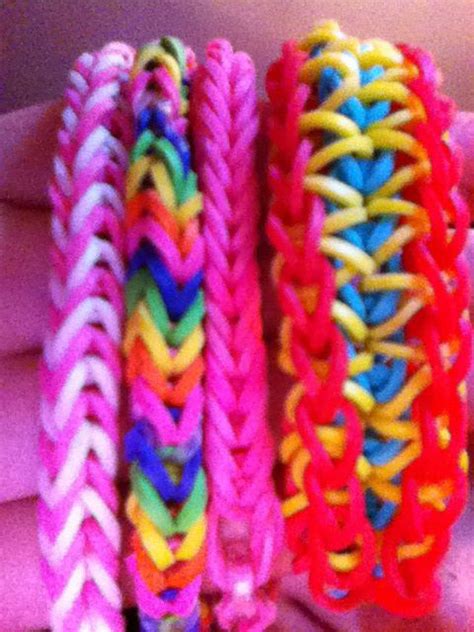 Bracelets Made On A Loom With Rubberbands So Fun And Easy Wonder