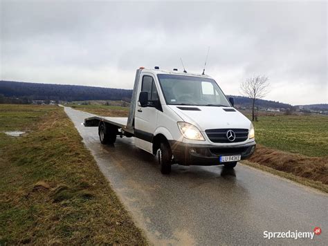 Mercedes Benz Sprinter Auto Laweta Pomoc Drogowa Bieliny