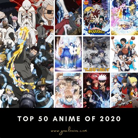 50 Of The Best Anime Of 2020 My Year End Review Yu Alexius