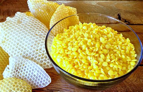 Yellow Beeswax Pellets Naturally Fragrant Beeswax Livemoor