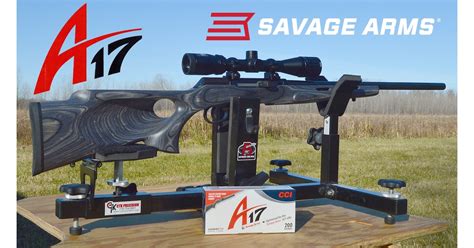 Gun Review Savage A17 Thumbhole Target Combo Rifle In 17 Hmr Video