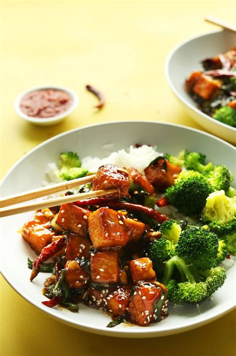 General Tsos Tofu Stir Fry Recipe Healthy Recipes