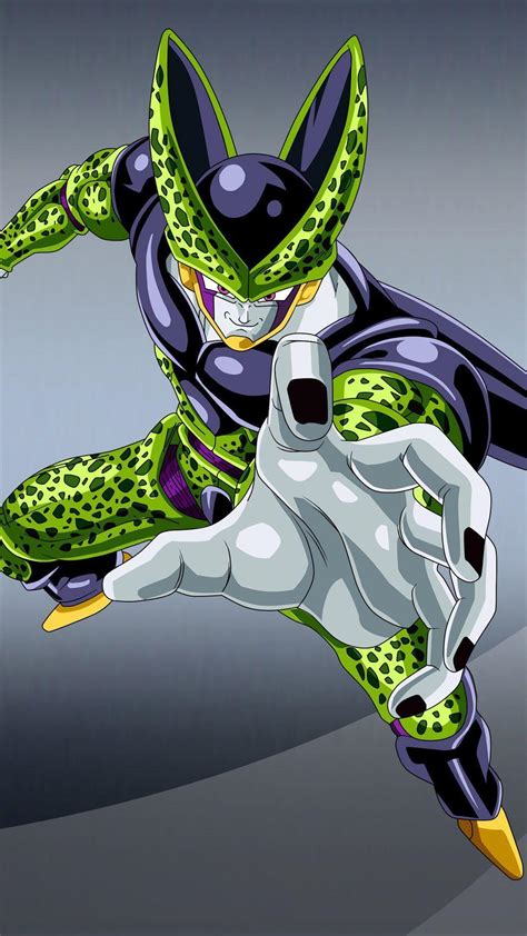 In the manga and anime. Perfect Cell Wallpapers - Wallpaper Cave