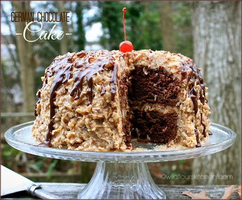 It's rich and creamy, and is super easy to whip up. Kicked-Up German Chocolate Cake From a Mix with Homemade ...
