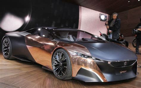 Phenomenal Peugeot Onyx Supercar Concept Finished In Pure Copper And
