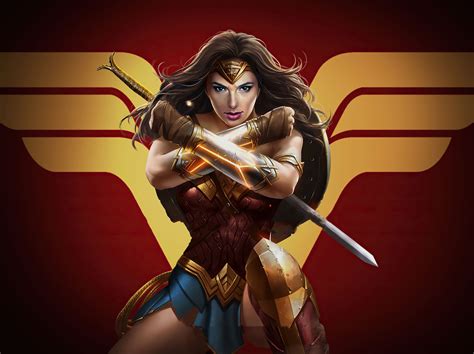 wonder woman x injustice 2 wallpaper hd games 4k wallpapers images and background wallpapers den