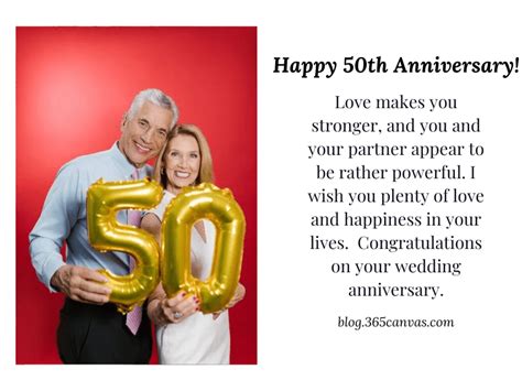 50th Anniversary Quotes And Wishes For Everyone 365canvas Blog