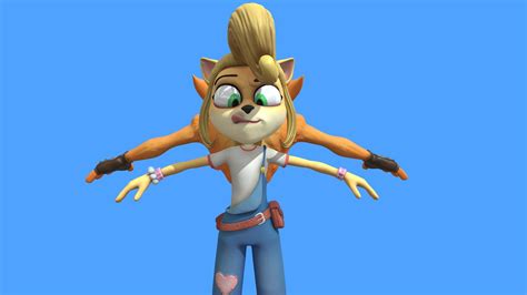 Crash And Coco T Posed Buy Royalty Free 3d Model By Nwillyart