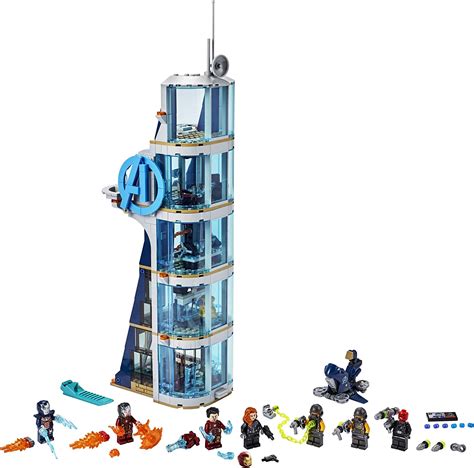 Buy Lego Marvel Avengers Avengers Tower Battle 76166 Collectible