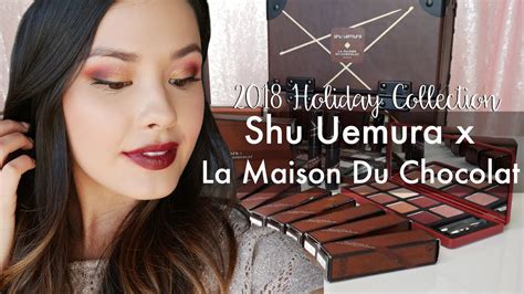 NEW 2018 Holiday Shu Uemura X La Maison Du Chocolat Collection First