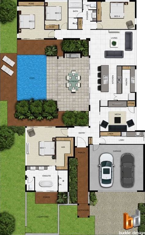 Floor Plan Friday Separate Bedrooms Alfresco And Pool Katrina