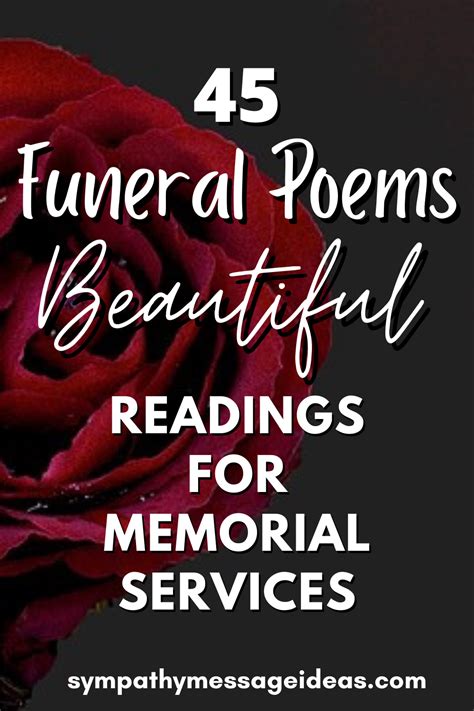 70 Beautiful Funeral Poems For A Friend Poems Ideas