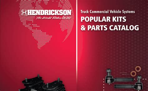 Hendrickson Updates Truck Parts Catalog