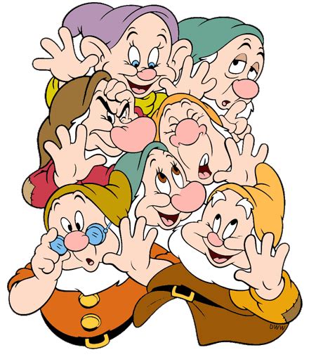 The Seven Dwarfs Clip Art Disney Clip Art Galore