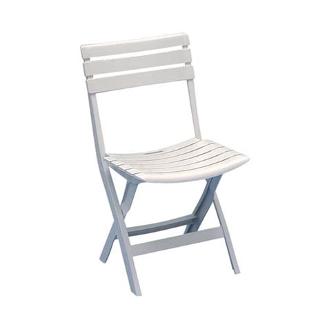 chaise pliante pvc blanc  Agencement de jardin aux meilleurs prix