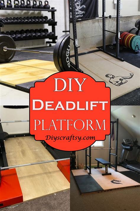 15 Diy Deadlift Platform Diy Weightlifting Platform Diyscraftsy