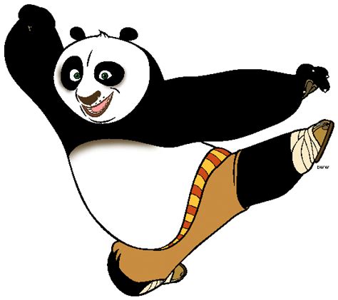 Kung Fu Panda Clip Art Clipart Best