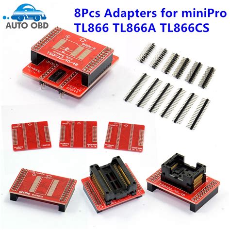 2021 New Original Adapters Minipro Tl866 Universal Programmer Tsop32