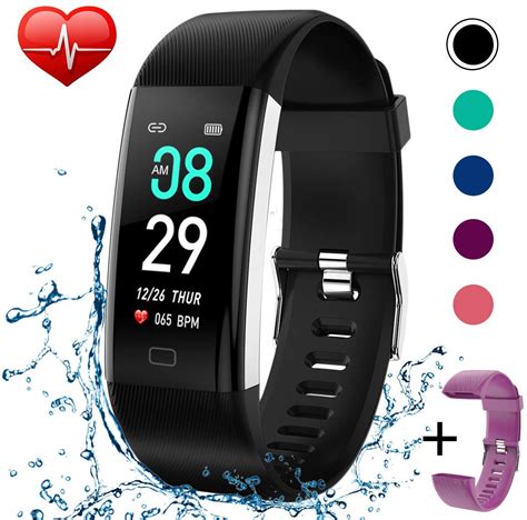 Fitness Tracker Watch With Heart Rate Monitor Wearable Fitness Trackers