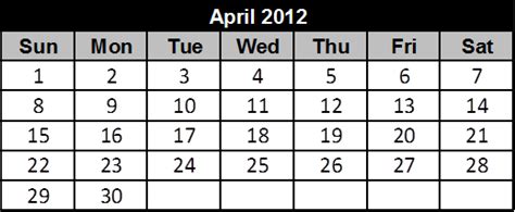 Monthly Calendar Template 2 In Excel