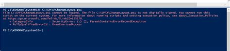 Powershell Warning The File Is Not Digitally Signed You Cannot Run