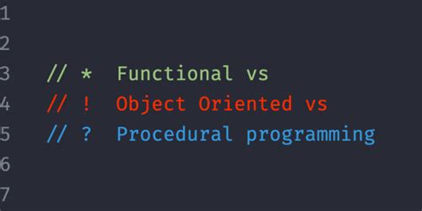 Functional Vs Object Oriented Vs Procedural Programming Dev Community