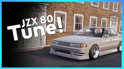 JZX 80 TUNE Car X Drift Racing JZX 80 Corona Ultimate Setup YouTube